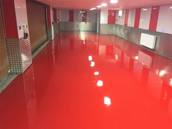 「自流平地坪漆」自流平地坪漆，其實這樣做也很好看。。。